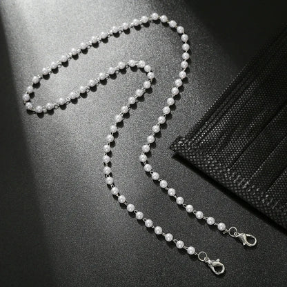 Imitation Pearl Beaded Glasses Chain | Fashion Eyeglasses Accessory for Women