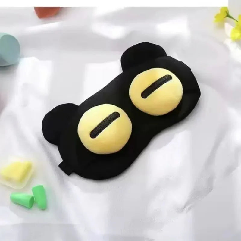 Cute Eye Mask Sleep Soothing Eye Fatigue Warm Compress | Comfortable Children and Students Eye Masks