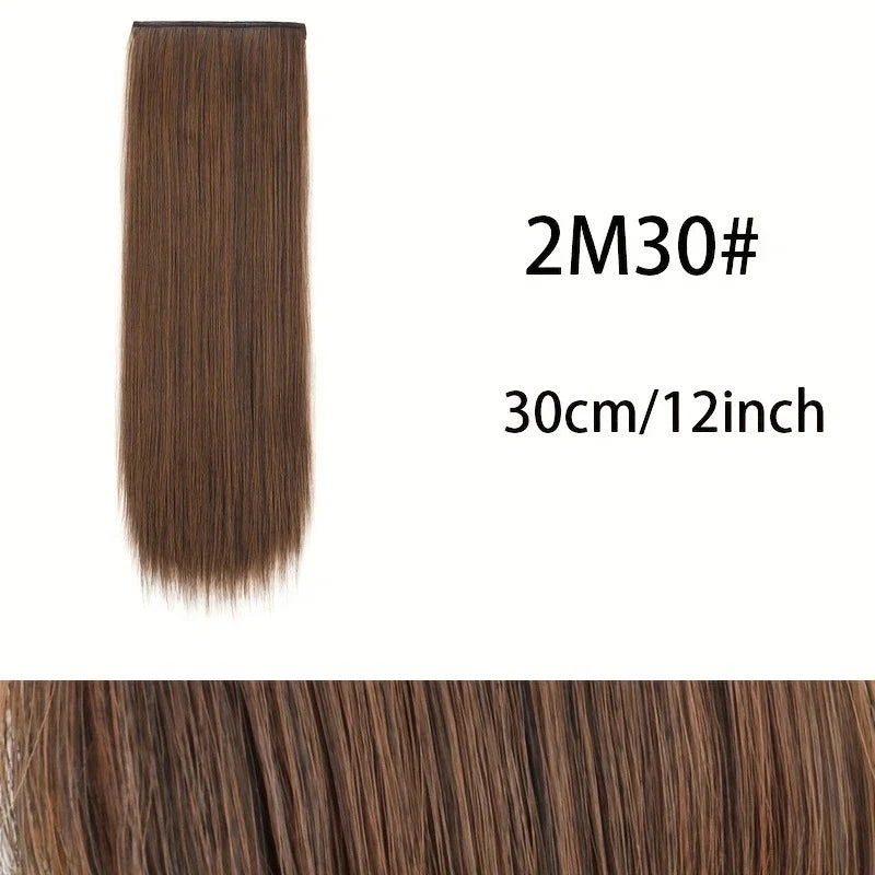 Synthetic Seamless Hair Pads Clip In | Increase Volume Top Hairpiece