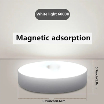 Magnetic Night Light with Motion Sensor | Rechargeable LED Lamp for Closet