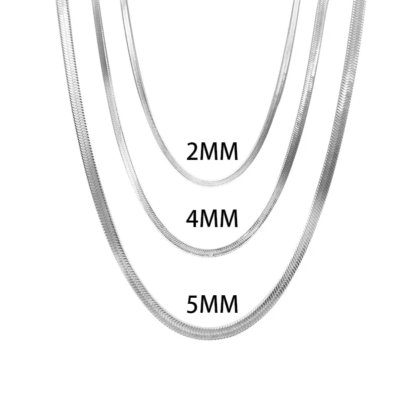 Blade Chain Necklace | Unisex Punk Stainless Steel Jewelry