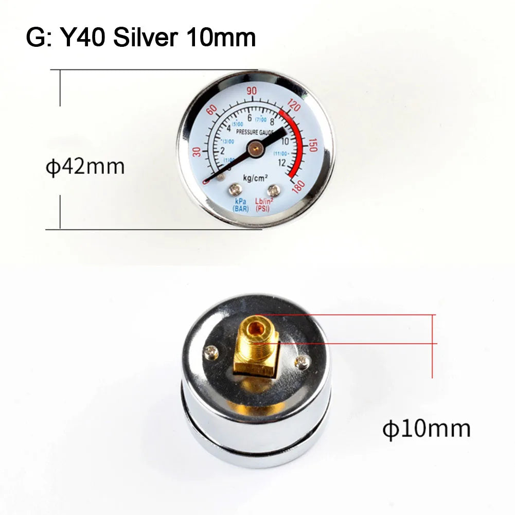 1pc Pressure Gauge for Air Compressor | Power Tool Replacement Accessory