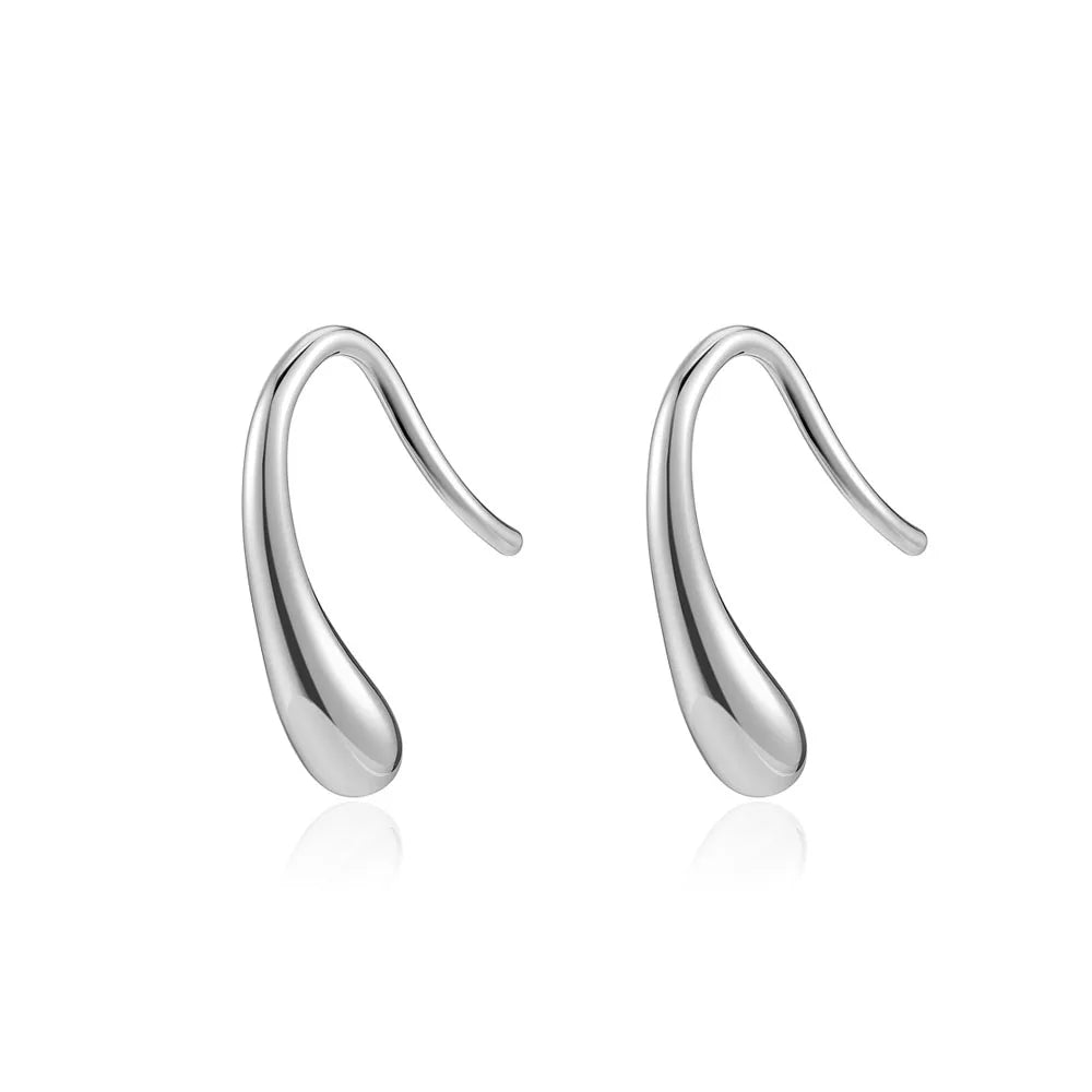 925 Sterling Silver Cross Drop Earrings | Gold Plated Fashion Jewelry for Women