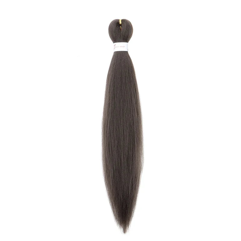20 Inch Pre Stretched Braiding Hair | Yaki Straight Ombre EZ Braid for Black Women