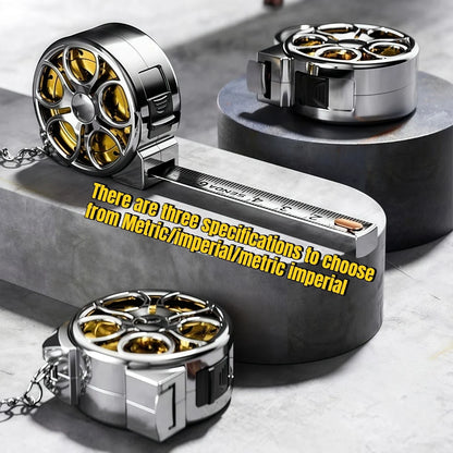 Portable Mini Tape Measure Retractable 2m | Small Household Measuring Tool for DIY