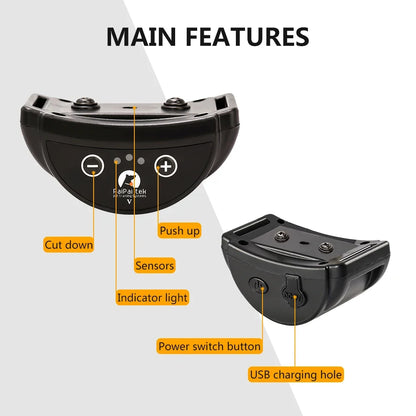 Humane Anti-Bark Collar for Peaceful, Quiet Training