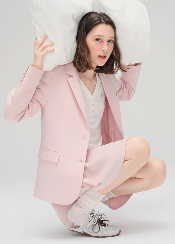 Women's Plus Size Strawberry Milk Hoodie & Skirt Set