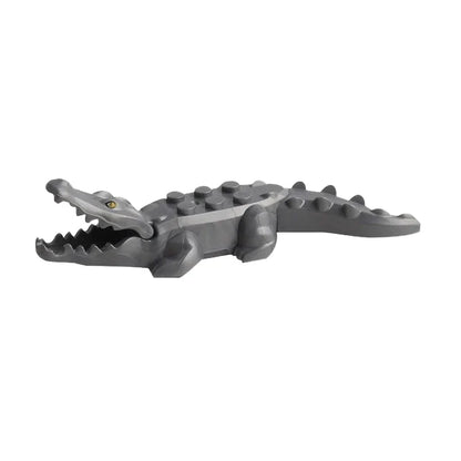 Marine Animal Building Blocks Set | Crocodile Whale Shark Octopus Snake Dinosaur Toys