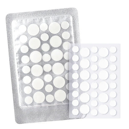 24pcs/36pcs Round Hydrogel Invisible Acne Sticker | Skin Care & Makeup Cover Patches