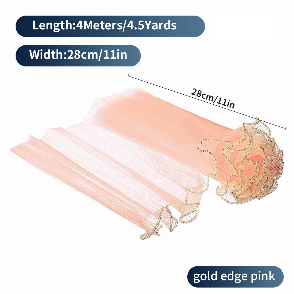 Pink Wedding Season Floral Packaging Kit | Pearl-Edged Wrapping Paper, Mesh, and Netting