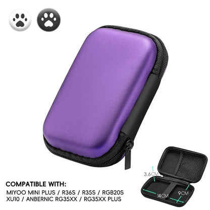 Data Frog Portable Handheld Console Carrying Case | Retro Gaming Travel Bag