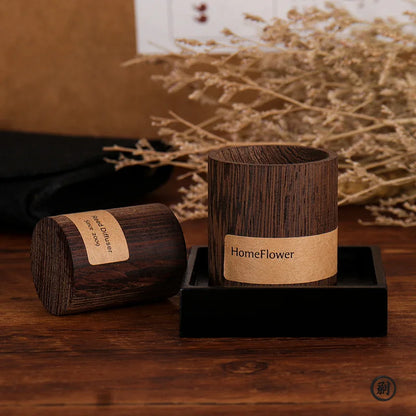 Black Walnut Aroma Diffuser | Ultrasonic Essential Oil Diffuser for Sleep and Relaxation