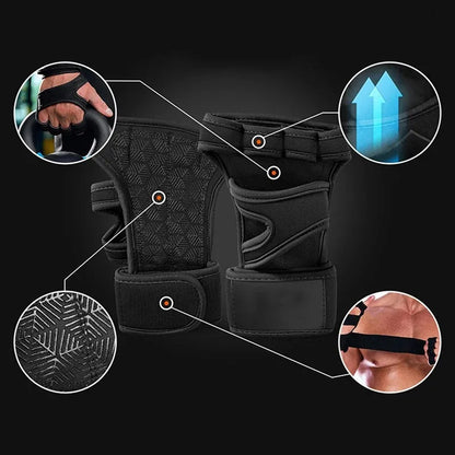 Gym Gloves for Men Women | Fitness Weight Lifting Gloves with Wrist Support