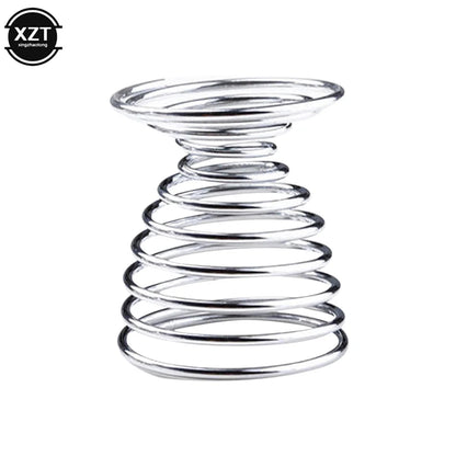 2PCS Spiral Egg Holder for Hard Boiled Eggs | Stainless Steel Egg Cup Kitchen Gadget