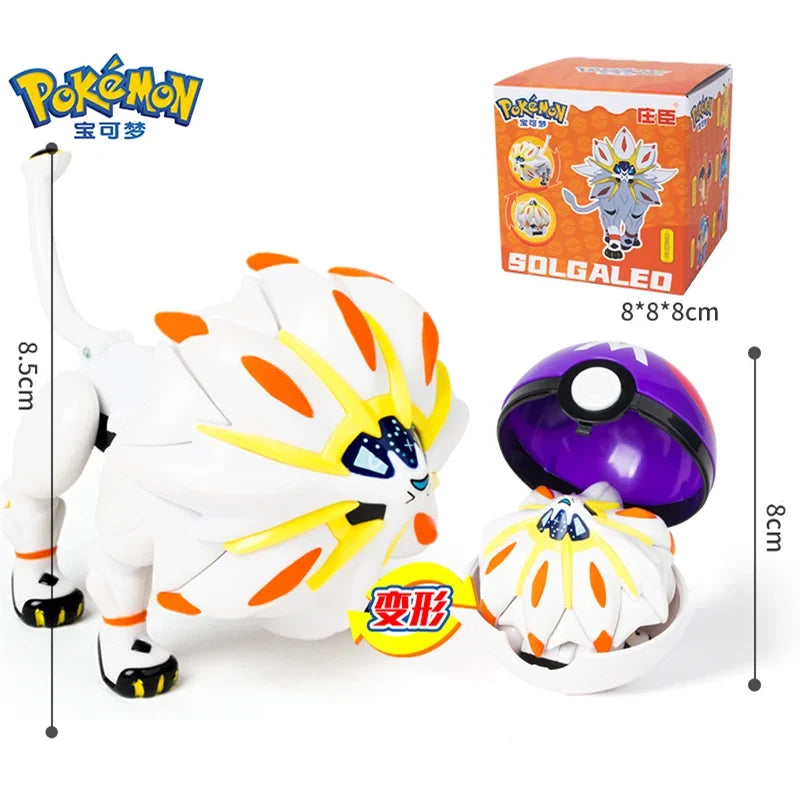 Pokemon Figures Toys Pocket Monsters Ball Model Pikachu Gengar Pokeball Dragonite Snorlax Pokeball Action Figures Toy