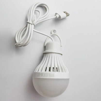 DC5V LED Camp Light Lantern | USB Emergency Hanging Tent Lamp