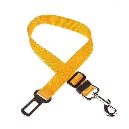 Pet Car Seat Belt Harness – Adjustable Safety Clip for Dogs & Cats
