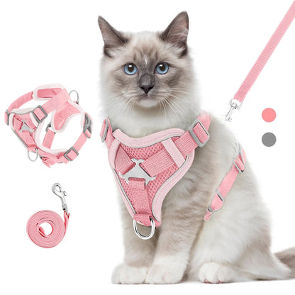 Cat Harness and Leash Set for Safe Adventures
