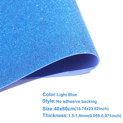 Glitter Foam Paper Sheets for DIY Crafts | Sparkle EVA Craft Foam 40x60cm