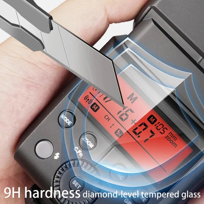 9H Tempered Film Glass Screen Protector Cap for Godox iT30Pro V480 V350 V1 V1Pro V685II V850III V860III TT600 XPro X3 V100 X3Pro
