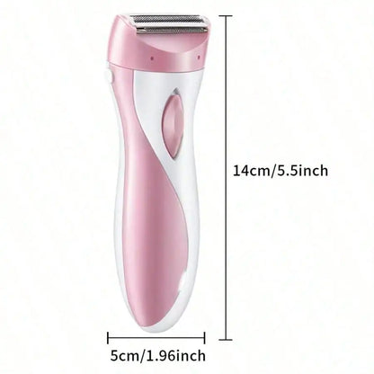 Women's Electric Razor - USB Electric Lady Shaver, Ladies Epilator Razor, Foil Shaver With Stainless Steel Blade