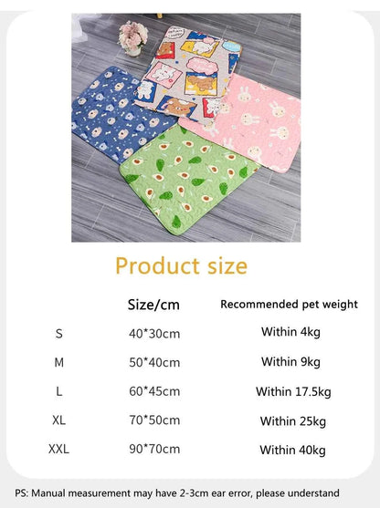 Cooling Pet Mat – Moisture-Proof Sofa Cushion