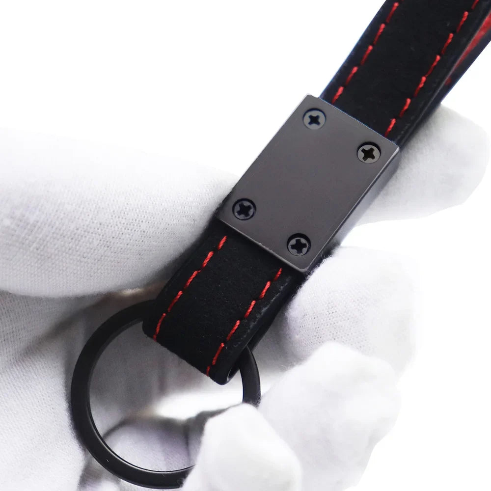 Leather Keychain for VW Key Fob | Volkswagen Key Ring Cover