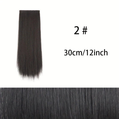 Synthetic Seamless Hair Pads Clip In | Increase Volume Top Hairpiece