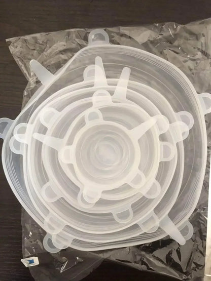 Silicone Stretch Lids | Reusable Food Covers for Bowls, Pots, and Containers