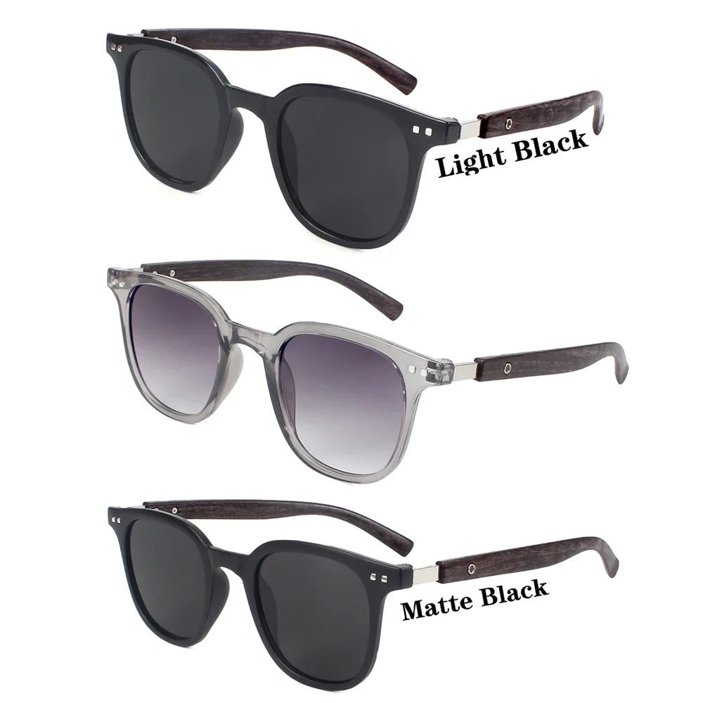 Men’s Vintage PC Frame Sunglasses - Classic Brand Driving Eyewear with Coating Lens