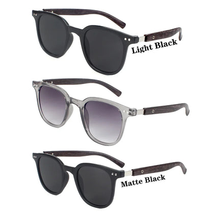 Men’s Vintage PC Frame Sunglasses - Classic Brand Driving Eyewear with Coating Lens