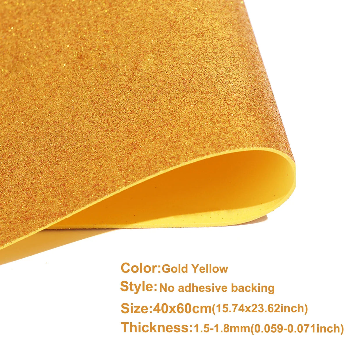 Glitter Foam Paper Sheets for DIY Crafts | Sparkle EVA Craft Foam 40x60cm