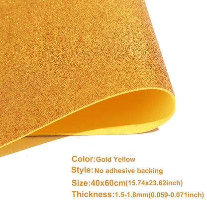 Glitter Foam Paper Sheets for DIY Crafts | Sparkle EVA Craft Foam 40x60cm