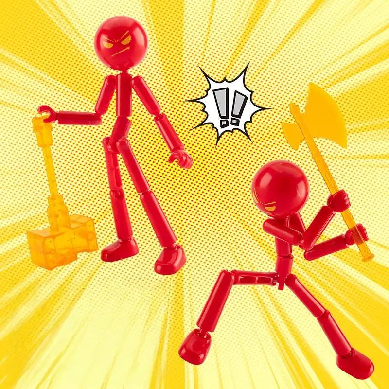 Multi-jointed Stickman Action Figure | 3D Printing Mannequin Toy