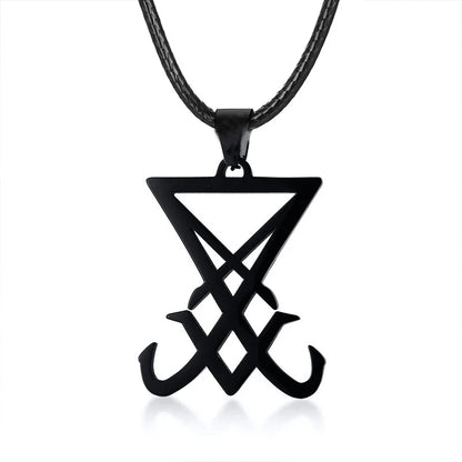 Men's OM Necklace | Round Ohm Pendant Adjustable Yoga Spiritual Jewelry