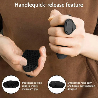 Anti Slip Grip Strengthener | Breathable Fingerless Hand Gripper for Dumbbell Lifting