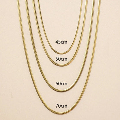 Blade Chain Necklace | Unisex Punk Stainless Steel Jewelry