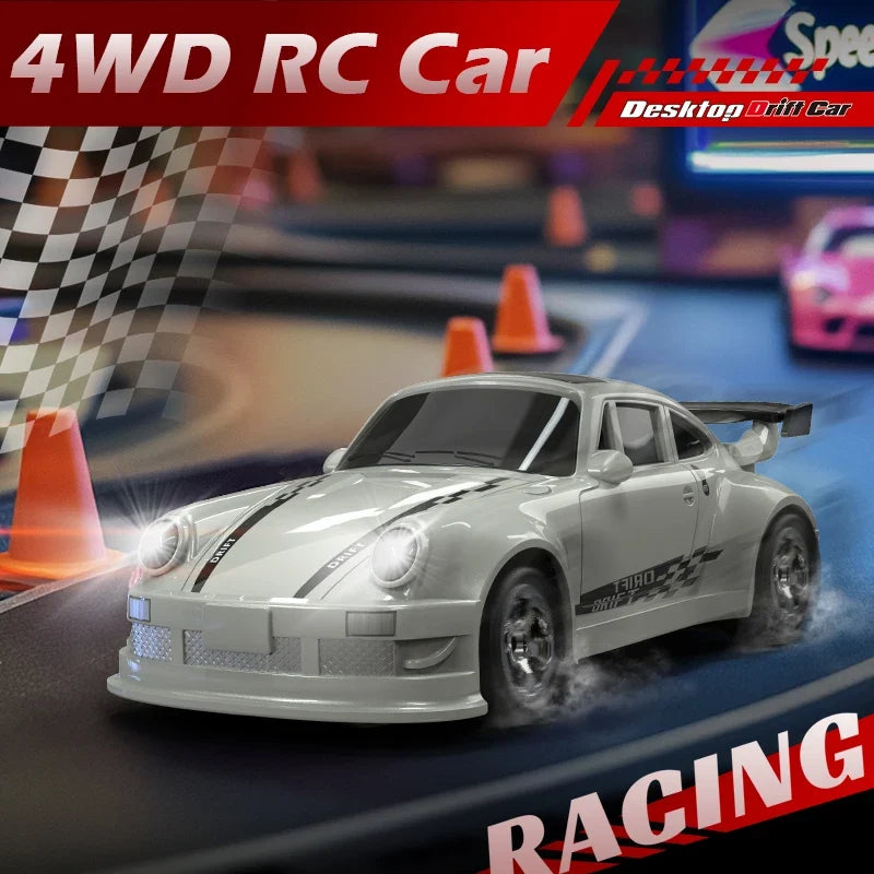1/64 2.4G High speed Mini Drift Rc Car 4WD Remote Control Car Four Wheel Drive Radio Controlled Mini Racing Model Boy Toy Gifts