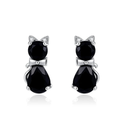2026 New 925 Silver Elephant Cherry Blossom Butterfly Heart Earrings | Fine Jewelry for Women