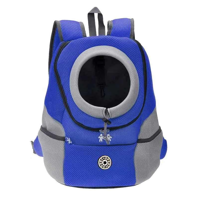Double Shoulder Pet Carrier Backpack – Breathable Travel Dog Bag