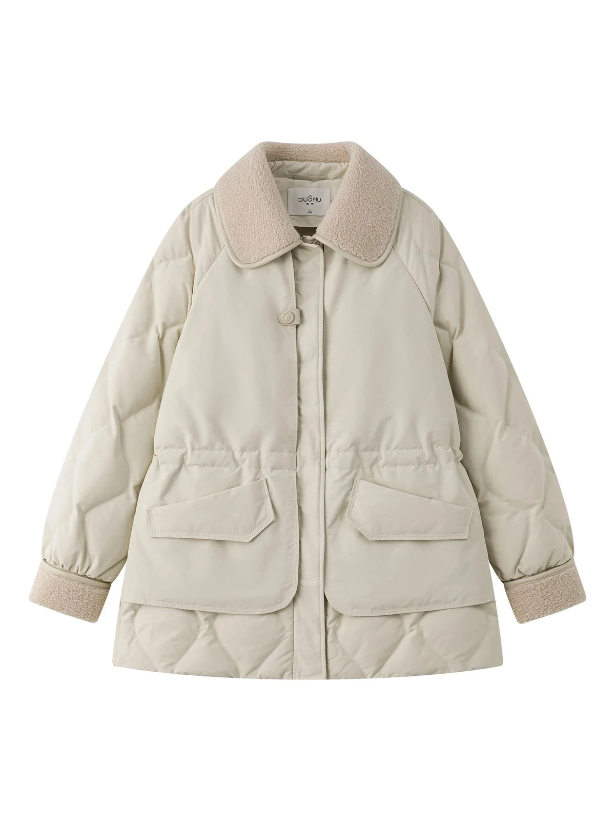 Women’s Waist-Defining Down Casual Winter Jacket