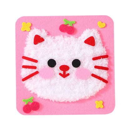 Creative DIY Sewing Kit for Beginners | Cute Animal Embroidery Doll Set