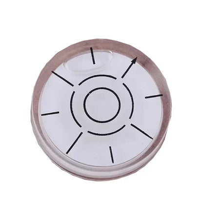 32mm Round Bubble Level | Universal Bullseye Level for Precision Measuring
