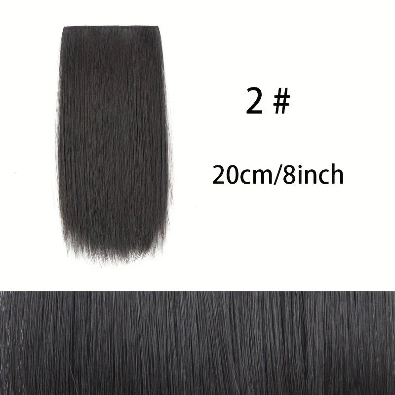 Synthetic Seamless Hair Pads Clip In | Increase Volume Top Hairpiece