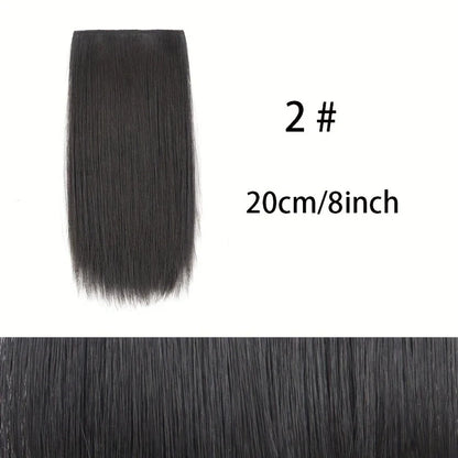 Synthetic Seamless Hair Pads Clip In | Increase Volume Top Hairpiece