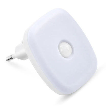 LED Motion Sensor Night Light | Plug-In Automatic Lamp for Hallway Closet