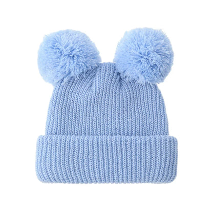 Baby Knotted Turban Hat for Newborns | Pom Pom Cap