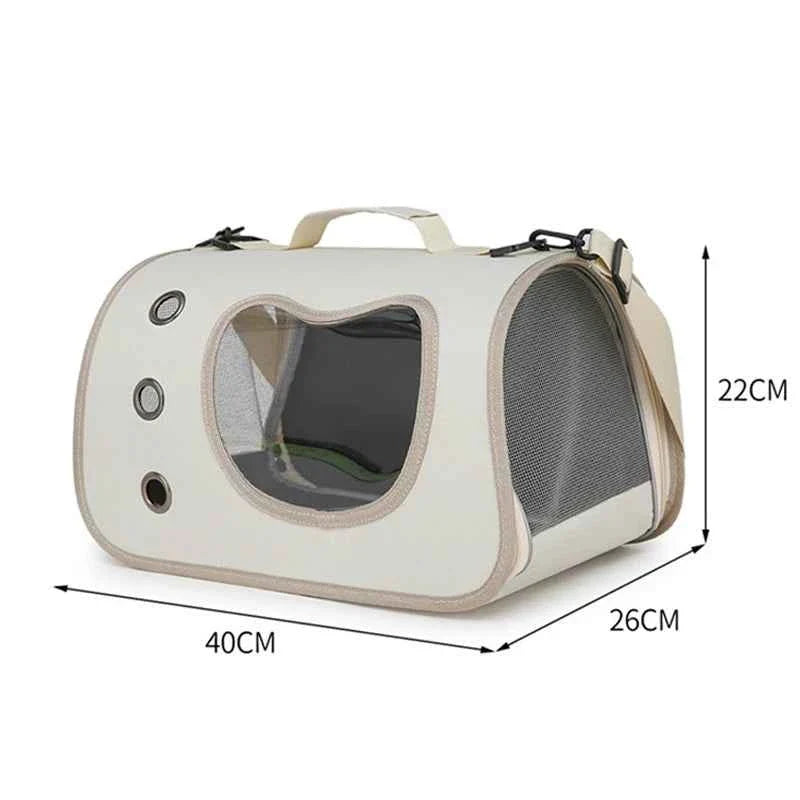 Portable Foldable Pet Carrier Bag for Cats & Small Dogs