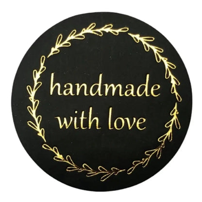 500pcs Handmade With Love Stickers | Baking Label Wedding Party Decoration Envelope Seal