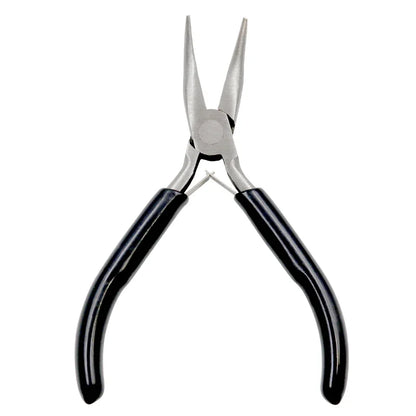 End Cutting Wire Pliers | Jewelry Making Tool Set with Bent Handle